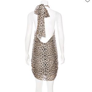 Alice + Olivia Silk Halter Dress